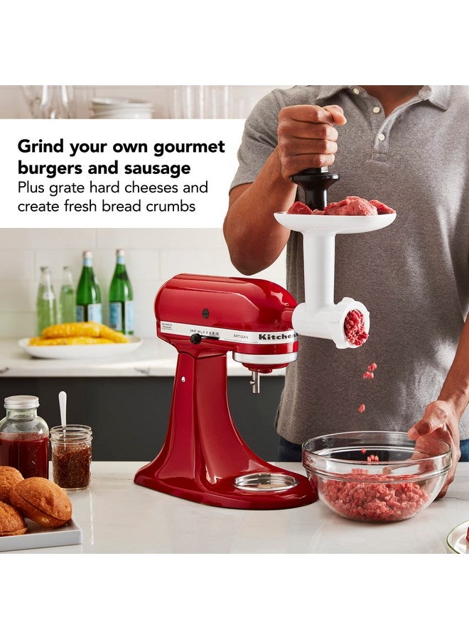 KitchenAid KitchenAid Stand Mixer Attachment, KSMFGA Food Grinder, White  - Image 2