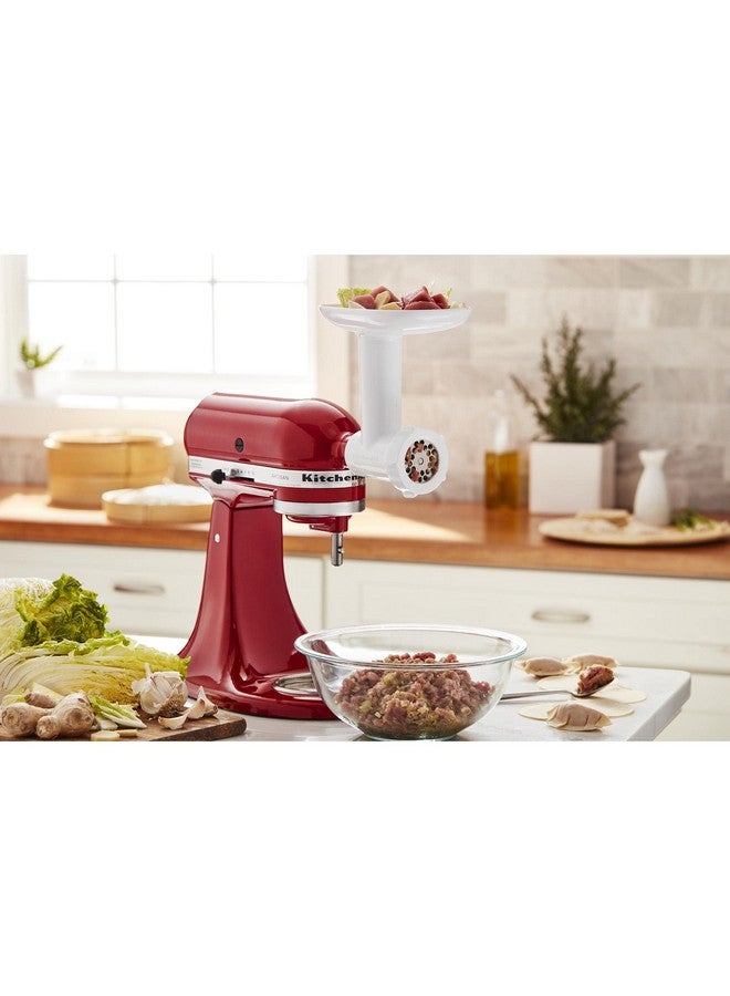 KitchenAid KitchenAid Stand Mixer Attachment, KSMFGA Food Grinder, White  - Image 5