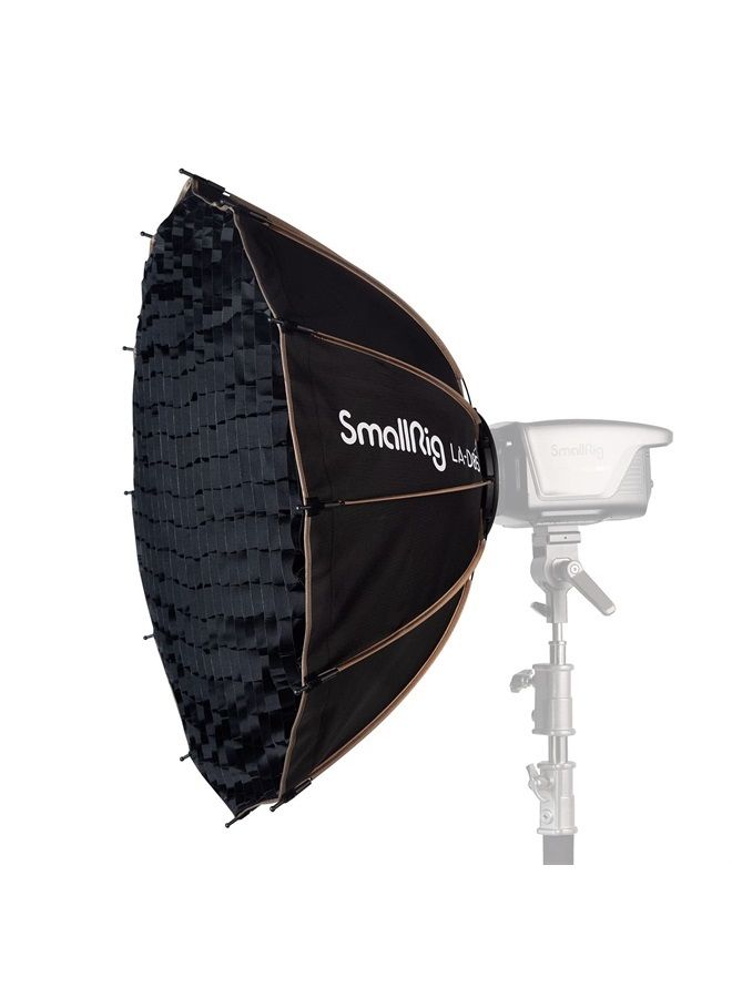 SMALLRIG Parabolic Softbox LA-D65 65cm Quick Release, Compatible with SmallRig RC 120D/RC 120B/RC 220D/RC220B and Other Bowens Mount Light- 4157 - Image 1