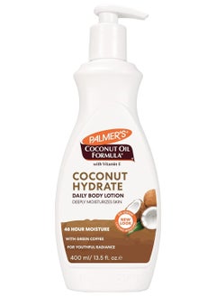 Palmer's Coconut Oil Formula Body Lotion for Dry Skin, Hand & Body Moisturizer with Green Coffee Extract & Vitamin E, Pump Bottle, 13.5 Fl Oz (Pack of 1)