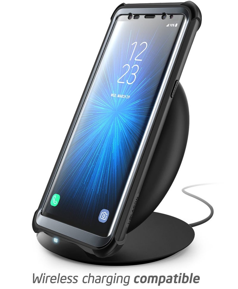 I-blason حافظة i-Blason لجهاز Galaxy Note 8 إصدار 2017، سلسلة Ares حافظة كاملة الجسم مع واقي شاشة مدمج (أسود) - Image 5