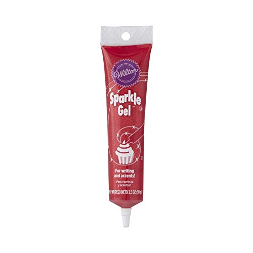 Wilton Sparkle Decorating Gel Red 99 g