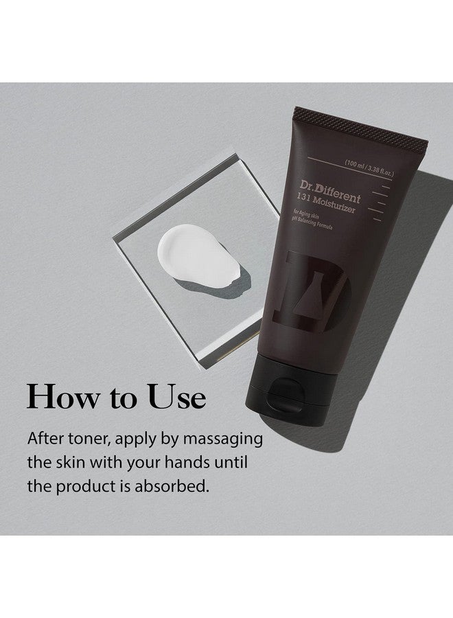 Dr.Different 131 Moisturizer - Anti-Aging Face Moisturizer for Aging Skin, Enhances Moisture, Supports Skin Barrier Care & Safe for Sensitive Skin, 3.38 oz. - Image 4