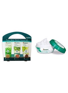 Pure Skin Neem Facial Kit (Facesh 50Ml Scrub 50G & Face Pack 50G) And Nourishing Skin Cream 200Ml