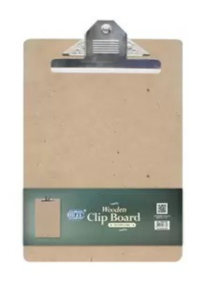 Fis Wooden Clip Boards (jumbo Clip), A3 Size