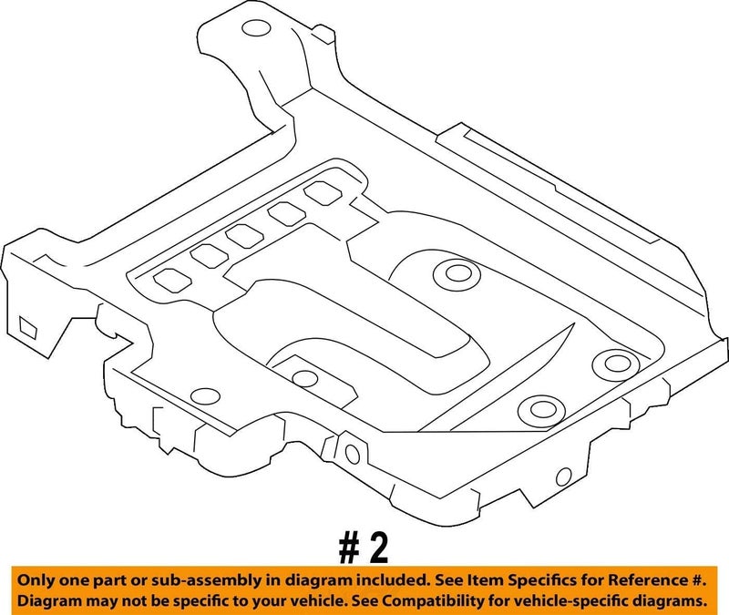 BIG TIGER PARTS Genuine OEM 37150-3X000 Tray - Battery / 371503X000 for Hyundai Elantra 11-16 - Image 5