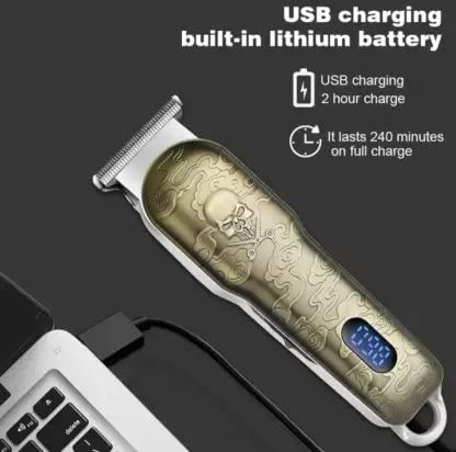 DALING Men Dl-1327 Digital Display Professional Cordless Hair Clippers Electric Hair Trimmer 90 Min Runtime 4 Length Settings - Image 3