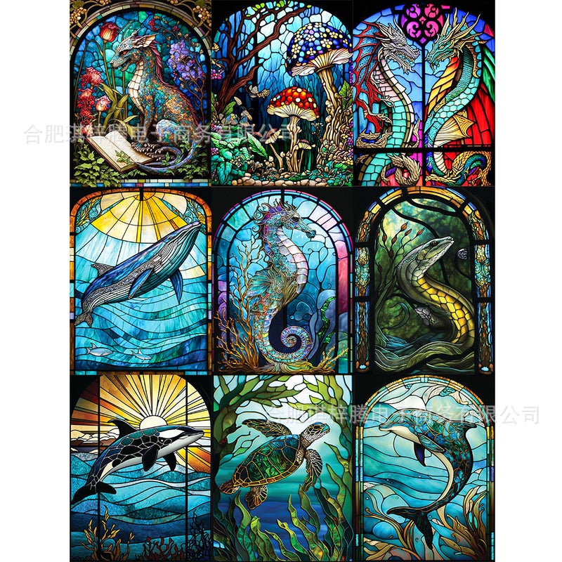 New Diamond Painting Underwater World Decorative Diamond Painting Diy Round Diamond/Square Diamond Popular Bedroom - Image 2