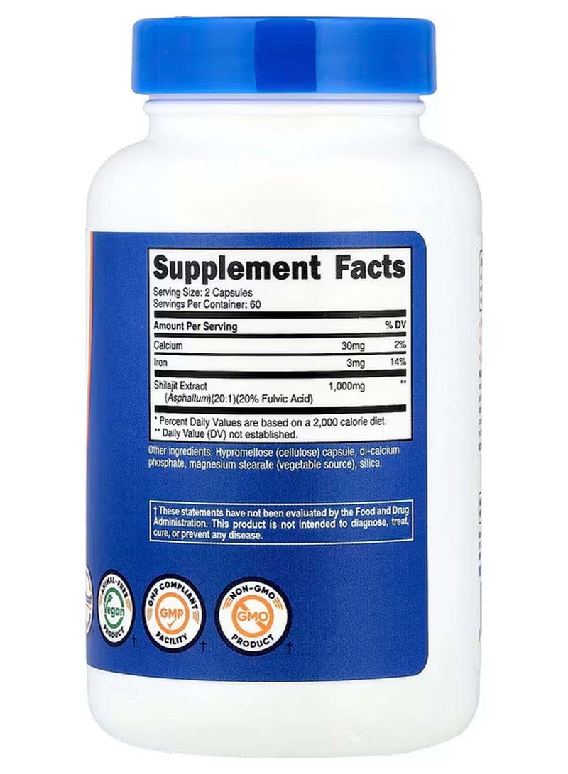 شيلاجيت، 120 كبسولة - Image 2