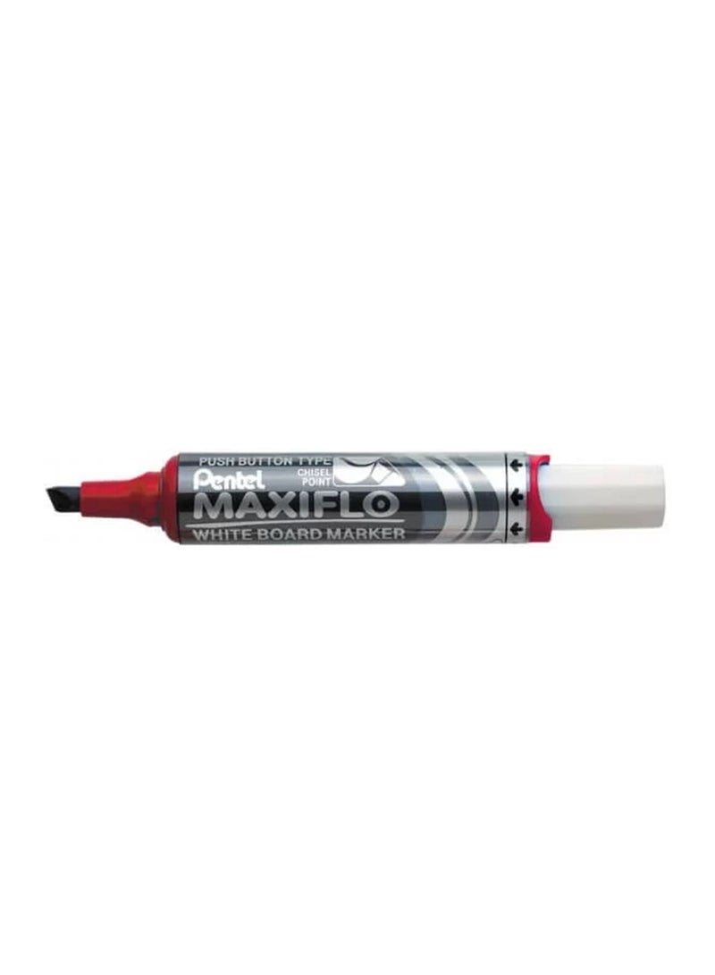Pentel 4-Piece Maxiflo White Board Marker Red Ink - Image 2