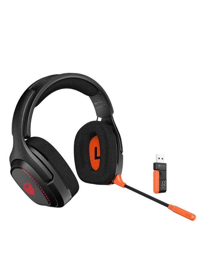 Meetion MT-BTH012-A Triple-Mode Gaming Headset Wired + 2.4G + Bluetooth with Detachable Mic & LED - Image 1