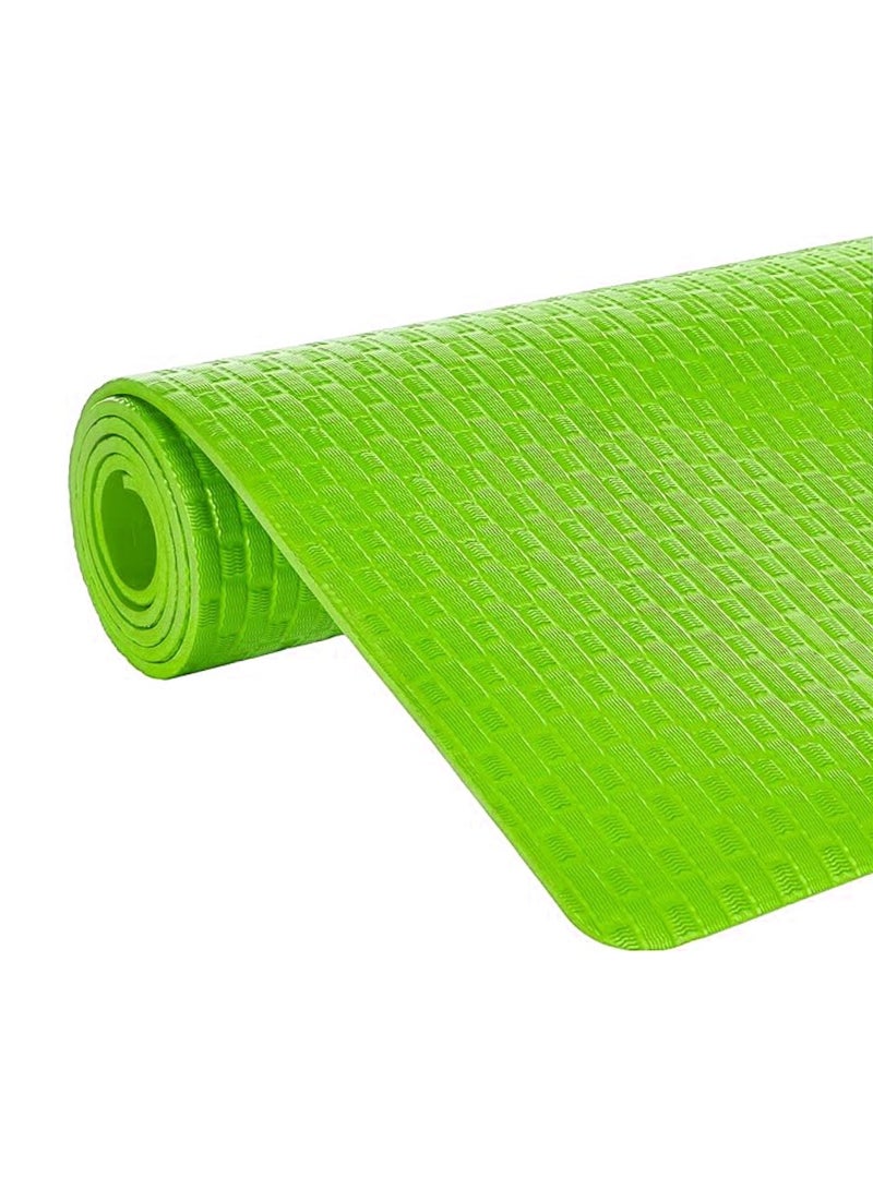 Yuwell Yoga Mat 6MM Thick For Men And Women Non Slip Exercise Mat For Home Yoga, Pilates, Stretching Floor & Fitness Workouts Mat 183X61CM - Image 1