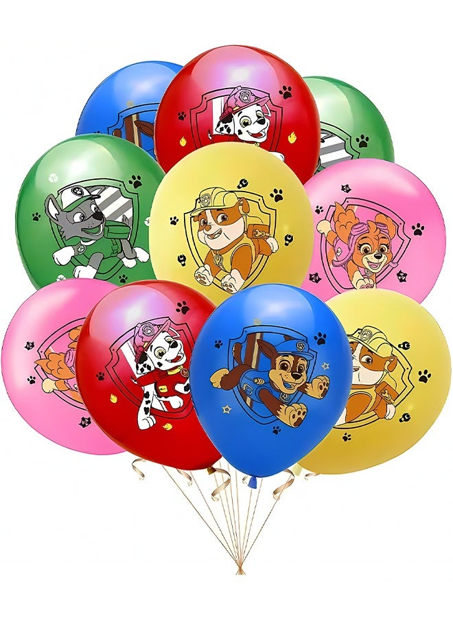 20pcs Paw Patrol Birthday Party Balloons for Paw Patrol Themed Birthday Party Decorations Supplies(12 Inch, Random Colors) - Image 1
