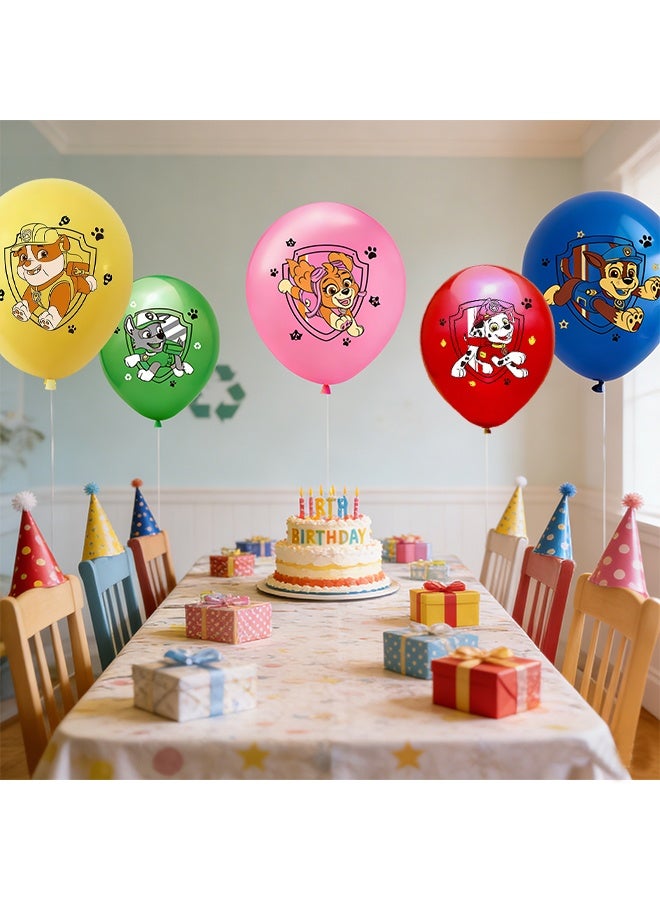 20pcs Paw Patrol Birthday Party Balloons for Paw Patrol Themed Birthday Party Decorations Supplies(12 Inch, Random Colors) - Image 4