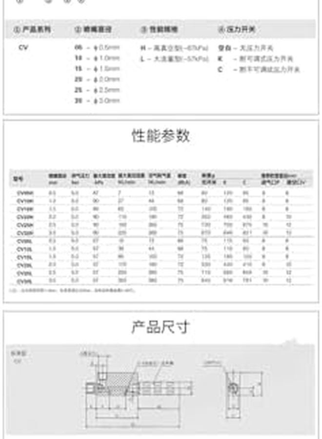 CV 10HSCK Vacuum Ejector Parts Generator with Silencer and Negative Pressure Switch PC 12mm - Image 5