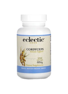 Eclectic Herb Eclectic Herb, Freeze Dried, Cordyceps, 560 mg, 120 Veg Caps  - Image 1