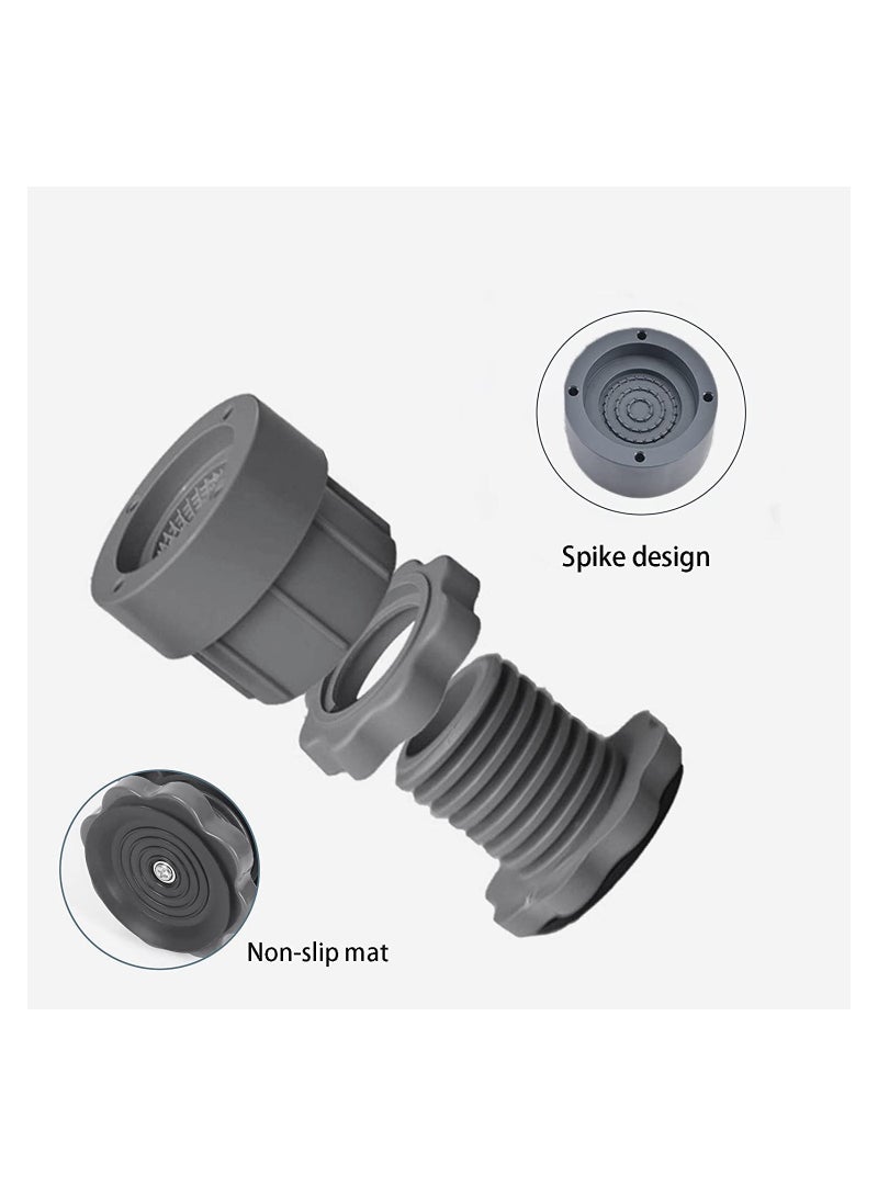 Adjustable Anti Vibration Pads for Washing Machines and Refrigerators High Load Capacity Noise Reduction 4 Pack - Image 3