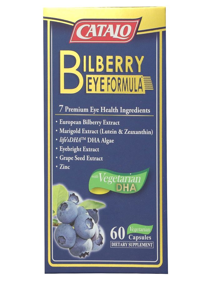 Bilberry Eye Formula 60 Vegetarian Capsules