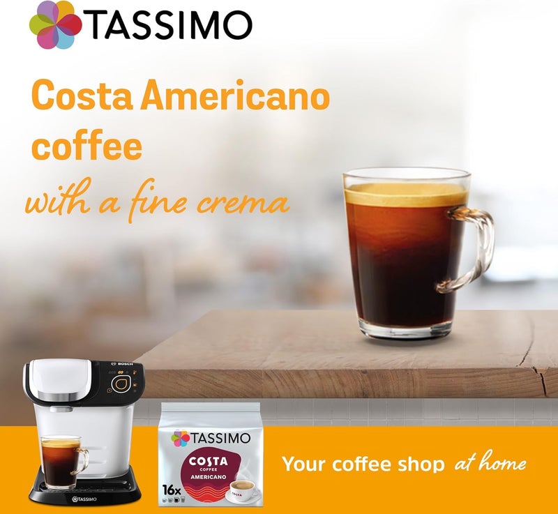 TASSIMO Costa Americano Coffee Pods - 16 T DISCs (Pack of 5, Total 80 T DISCs) - Image 4