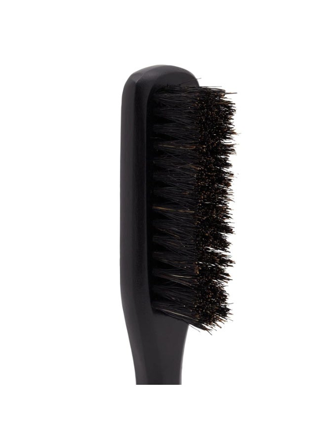 Juvale Juvale Boar Bristle Beard Brush for Men, Black Facial Hair Brushes with Bag (2 Pack) - Image 5