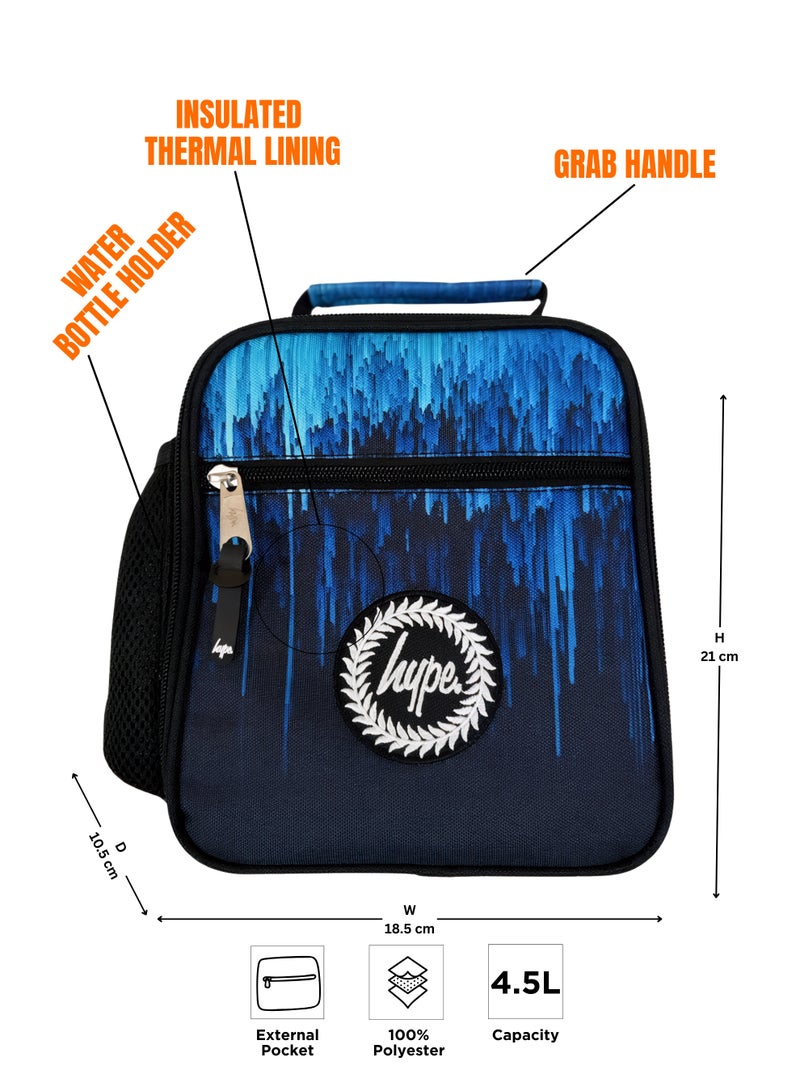Hype Kids Icicles Lunch Bag - Blue - Image 2