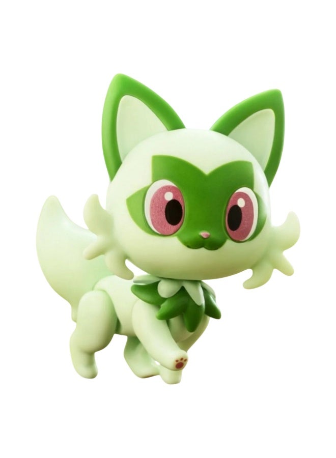 Blokees Pokémon Sprigatito Figure Model Kit | Prologue of Adventure Series Classic Edition CV-S | 3D Buildable Action Figure with Diorama Display Stand | Official Pokémon Merchandise Gift for Kids & Collectors - Image 3