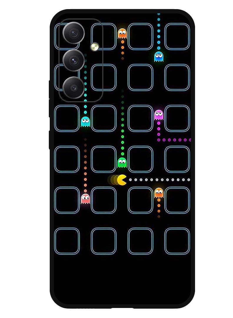 Theodor Protective Case Anti Scratch Shock Proof Bumper Cover For Samsung Galaxy A24 4G Pac man - Image 1