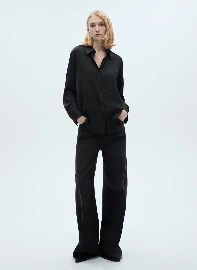 MANGO Ideale Button Down Shirt