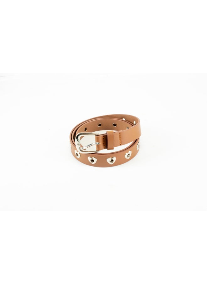 Generic Brown Leather Waist Belt For Her 110 CM  - Image 1