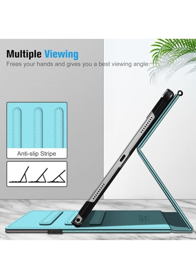 General - Case for Samsung Galaxy Tab A9/A9 Plus/S9 series, S6/A7/S7/A8/S8 series Multi-Angle View Smart Stand back cover with pocket auto-wake up/sleep function - Image 1
