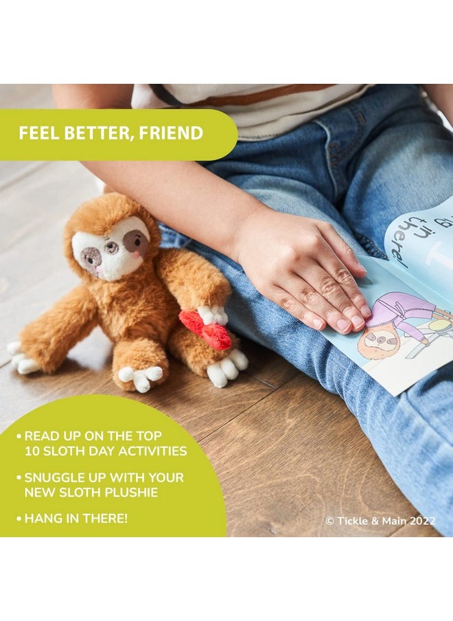 Tickle & Main Tickle & Main Get Well Soon Gifts for Kids in The Hospital, Feels Like a Sloth, Recovery Plush Gift for Kids  - Image 4