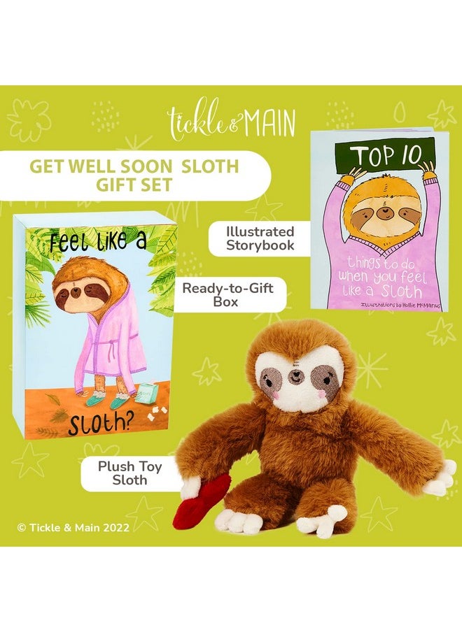 Tickle & Main Tickle & Main Get Well Soon Gifts for Kids in The Hospital, Feels Like a Sloth, Recovery Plush Gift for Kids  - Image 2
