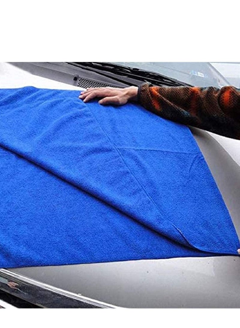 althiqahkey Microfiber Thickness 400GSM Drying Towel Cleaning Towel Multipurpose Drying Towel Super Absorbent Towel Size160 x60cm  - Image 2