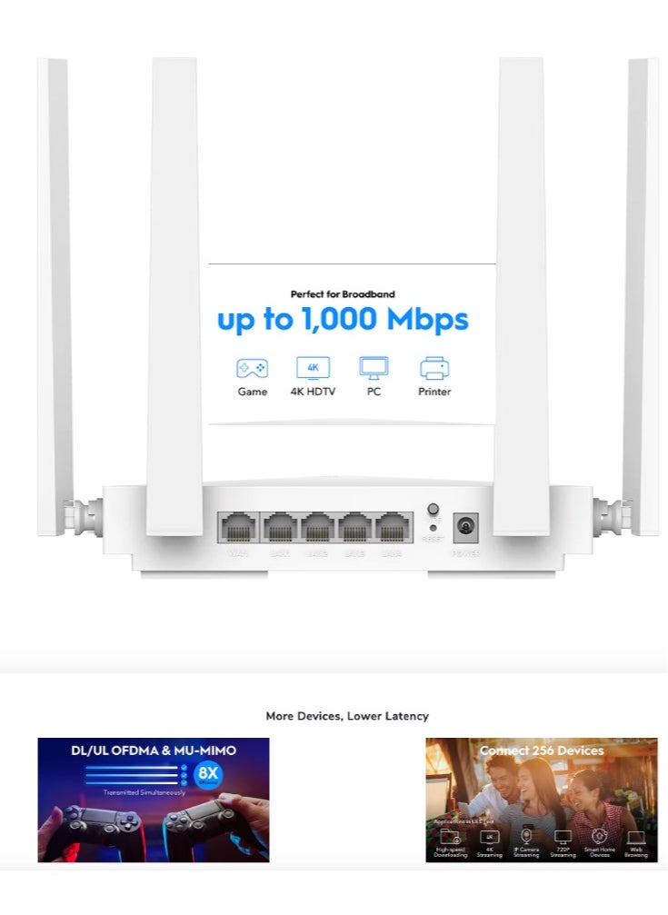 Cudy router Ax3000 Gigabit WiFi6 - pzsku/Z4C859969F7D152198784Z/45/_/1736286974/ef61ec6f-c376-4b05-bca1-753c9ebf1423