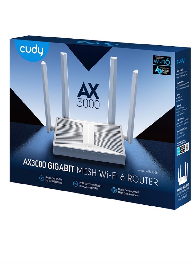 Cudy router Ax3000 Gigabit WiFi6 - pzsku/Z4C859969F7D152198784Z/45/_/1736286975/5b7902ea-e84a-4864-b78b-61a0cdb3c1c9