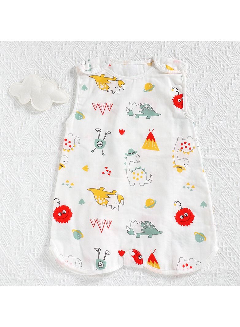 Loquat Summer Suitable For Baby Anti Startle Cotton Wrap Sleeping Vest Bag