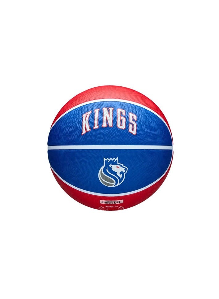 ويلسون 2024-2025 NBA Team City Edition Icon Sacramento Kings Basketball - الحجم الرسمي وعنصر تجميعي للمشجعين  - Image 1
