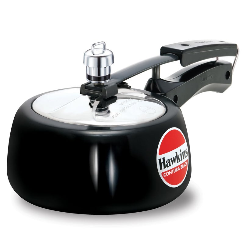 Hawkins Contura Black 1.5 litre Pressure Cooker - Image 1