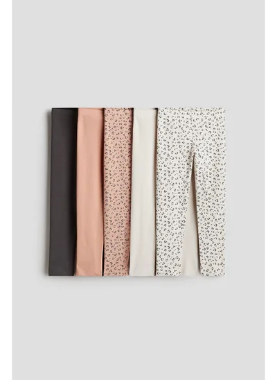 اتش اند ام 5-pack jersey leggings
