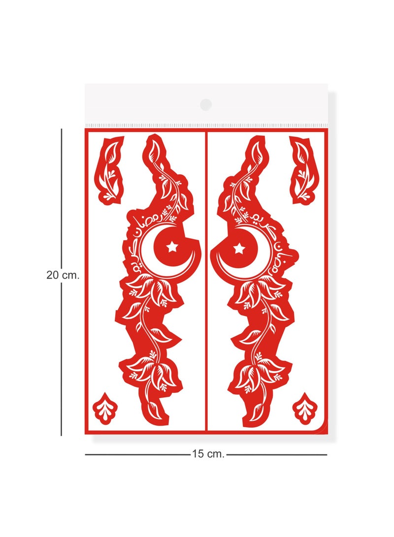 Majarat Henna Sticker for Haq Al Laila & Ramadan. - Image 3
