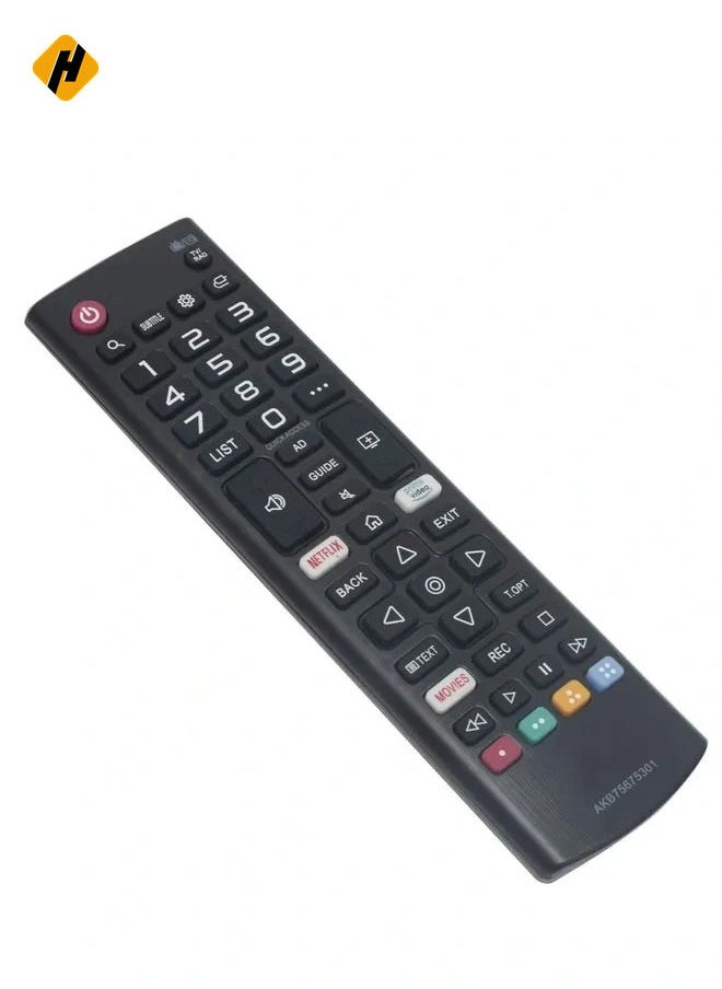 HuHa - Universal TV Remote Control for LG – Compatible with AKB75675301, AKB75675304, AKB75095308, AKB75675311 – Works with OLED, LED, and NANO Series – Replacement for 32LM6300, 43LM6300, 43UM7000, 49UM7000 & More – Easy Setup & Full Control - Image 1