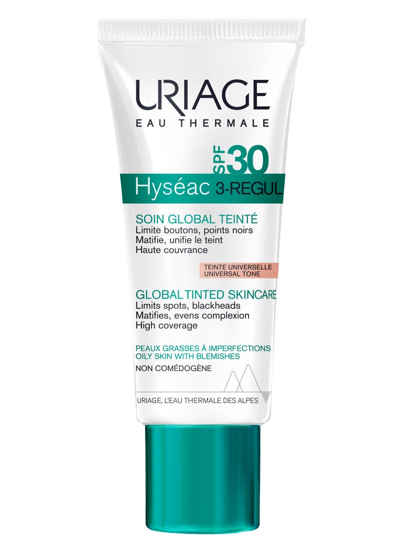 Uriage Hyseac 3-Regul Global Tinted Skincare SPF30 40ml - Image 1