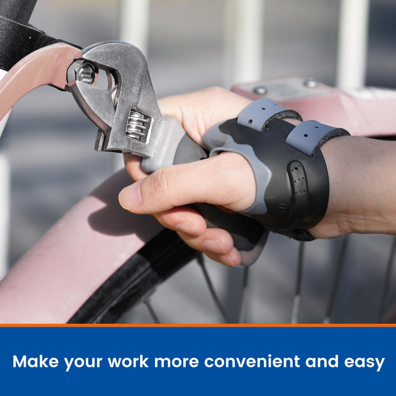 Willcom CMC Joint Thumb Stabilizer Brace for Osteoarthritis, Arthritis Pain Injury Relief Support, Spica Splint for Women and Men(Right Hand, Medium,7 3/4â€³- 8 7/8â€³) - Image 5