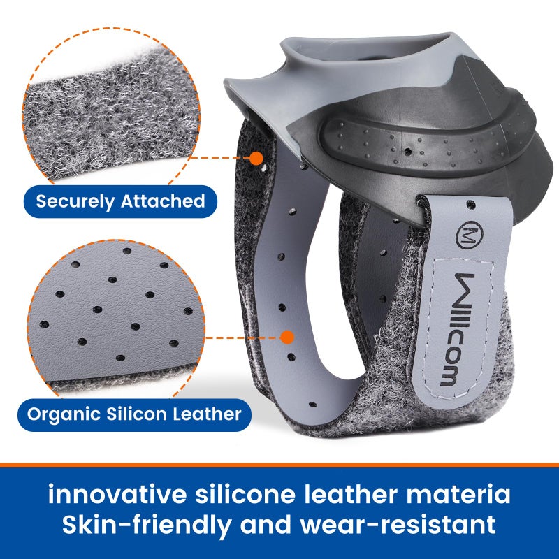 Willcom CMC Joint Thumb Stabilizer Brace for Osteoarthritis, Arthritis Pain Injury Relief Support, Spica Splint for Women and Men(Right Hand, Medium,7 3/4â€³- 8 7/8â€³) - Image 4