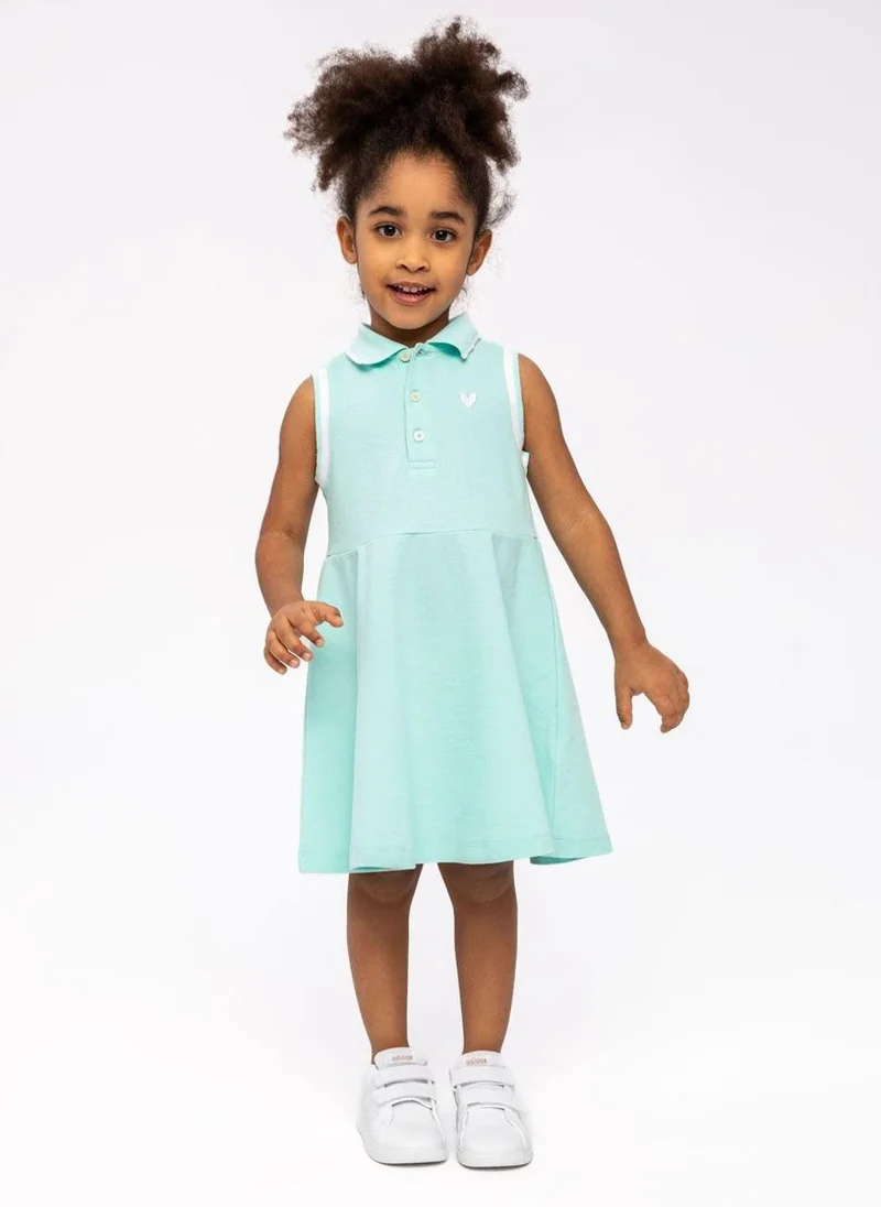 مينوتي Teen Girls Polo Vest Dress