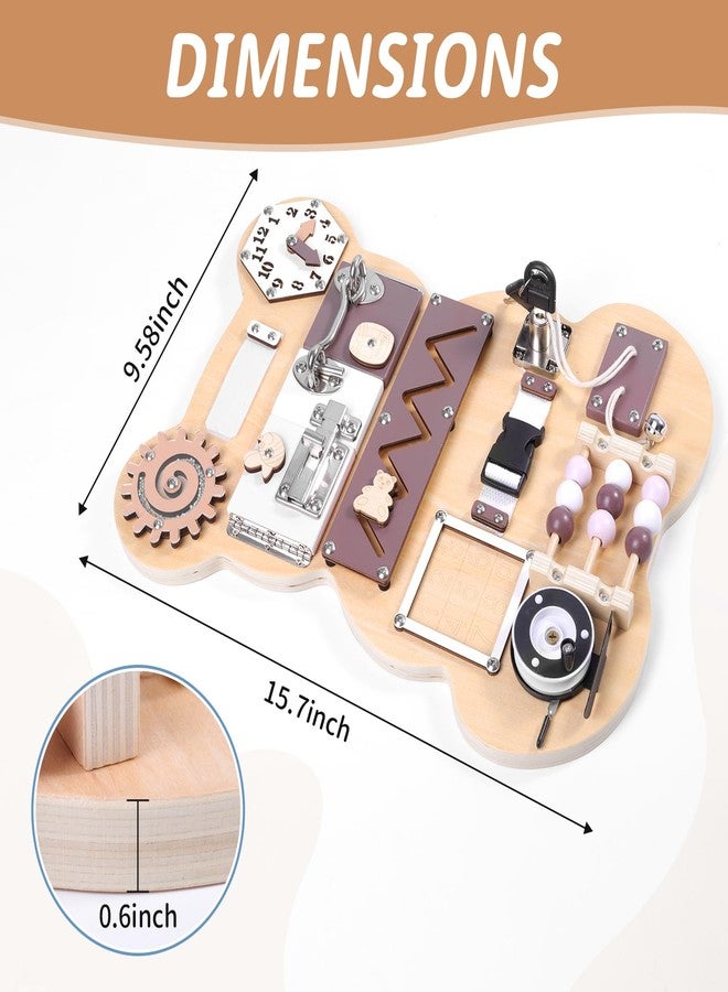 lefeke Fidget Busy Board for Adults with Dementia,Calming Activities and Games for Seniors,Dementia Activities for Seniors,Assistance Products Elderly Patients,Gift Toys for People with Alzheimers - Image 5
