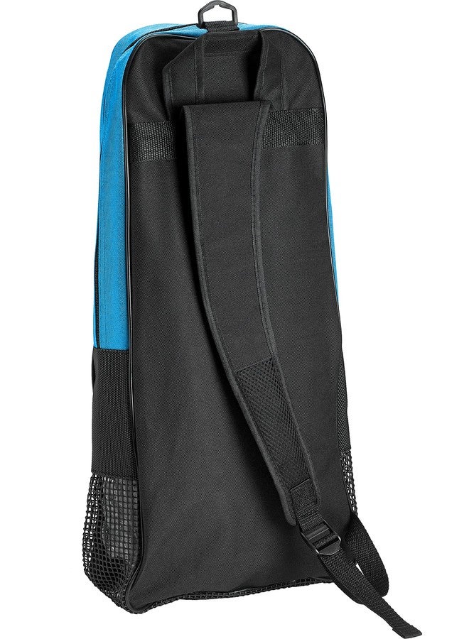 Phantom Aquatics Rapido Deluxe Snorkel Bag, Sleek Mesh Drainage Gear Carry Bag for Mask, Fins & Snorkel, Lightweight Shoulder Strap Bag for Beach Trips & Travel (Blue) - Image 4
