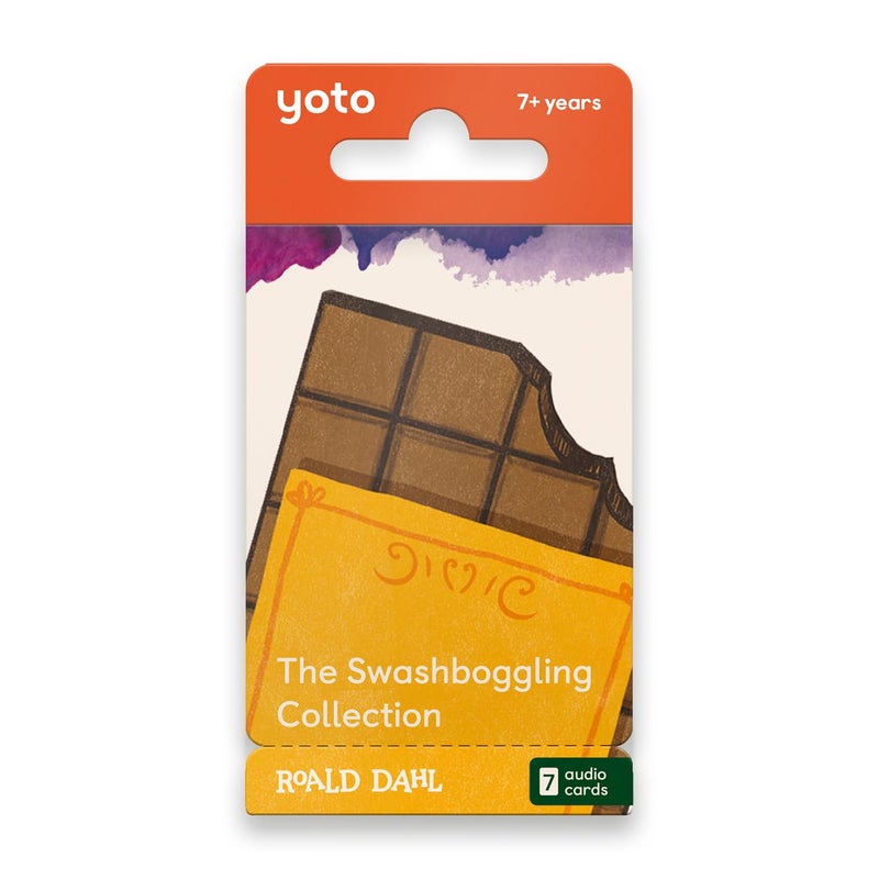 YOTO The Swashboggling Collection by Roald Dahl â€“ 7 Kids Audio Cards for Use with Player & Mini All-in-1 Audio Device, Screen-Free Listening with Fun Playtime, Bedtime & Travel Stories, Ages 7+ - Image 1