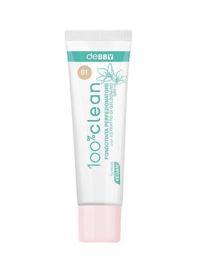 Debby 100% Clean Perfecting Foundation 01 Nude