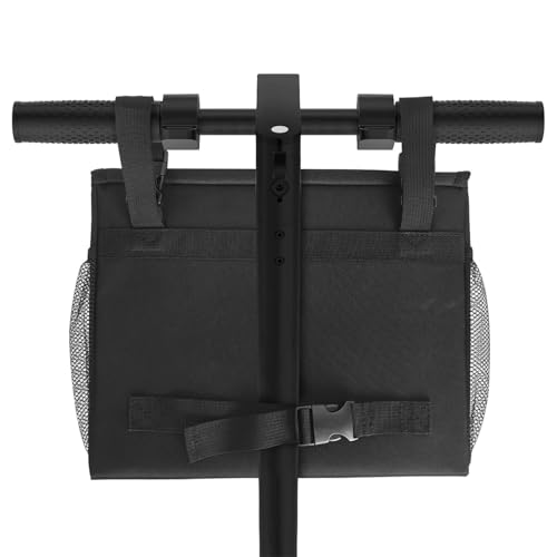 BOHEMIABY Electric Scooter Basket - Convenient Mobility Scooter Bag With 14-In Laptop Pocket and Cup Holders, Easy Installation for Bike, Mobility Scooter Accessories for Adults - Image 5
